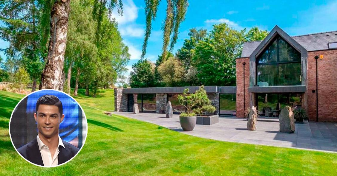 La spettacolare casa di Cristiano Ronaldo a Manchester: ecco come è fatta