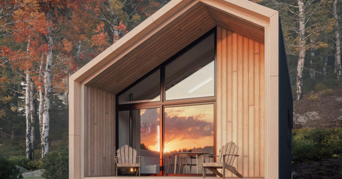 Una casa prefabbricata sostenibile e resistente alle condizioni climatiche più estreme