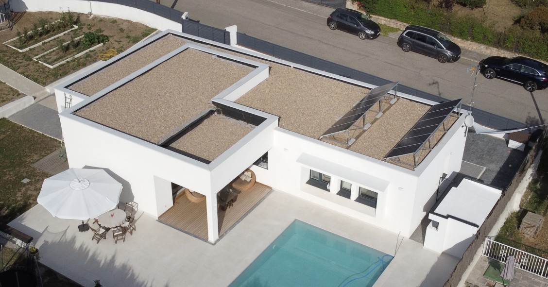 Una casa prefabbricata in legno e biopassiva che di energia costa solo 32 euro al mese