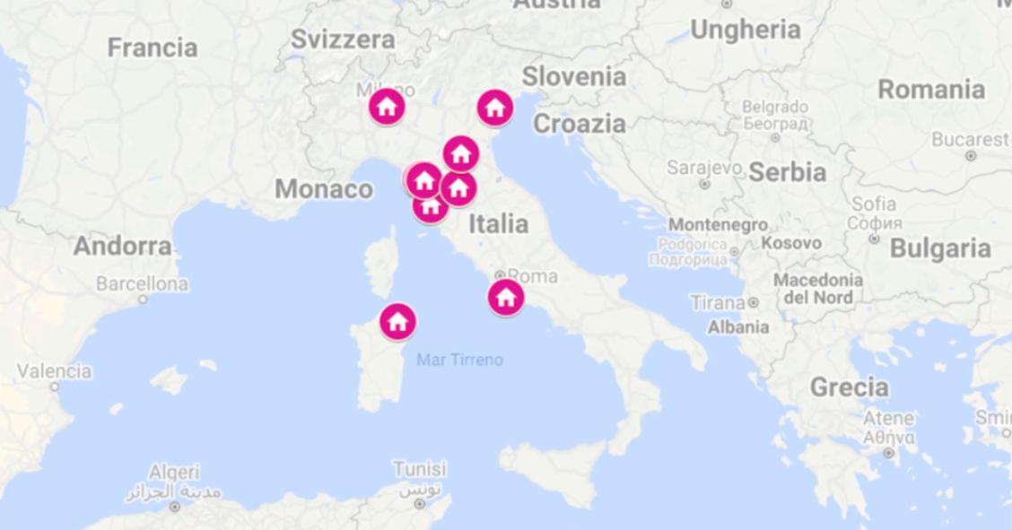 La mappa dei Comuni più cari e richiesti d’Italia per affittare casa
