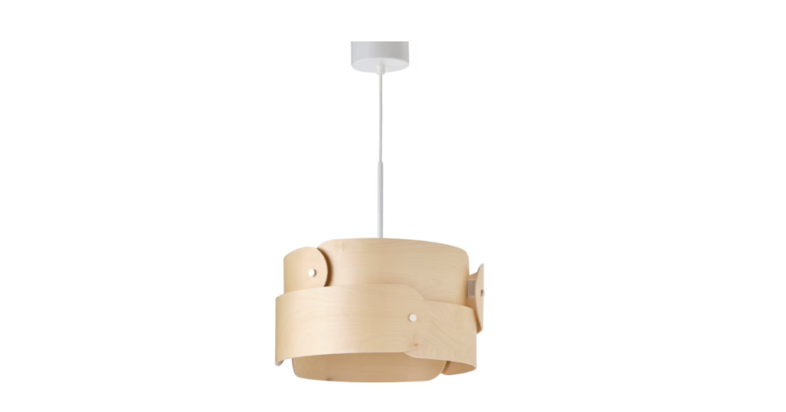 La lampada per il soffitto che puoi usare anche sul tavolo