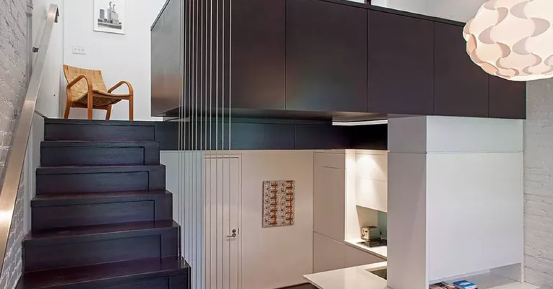 Come massimizzare lo spazio con una ristrutturazione: da piccolo loft a casa di famiglia a New York