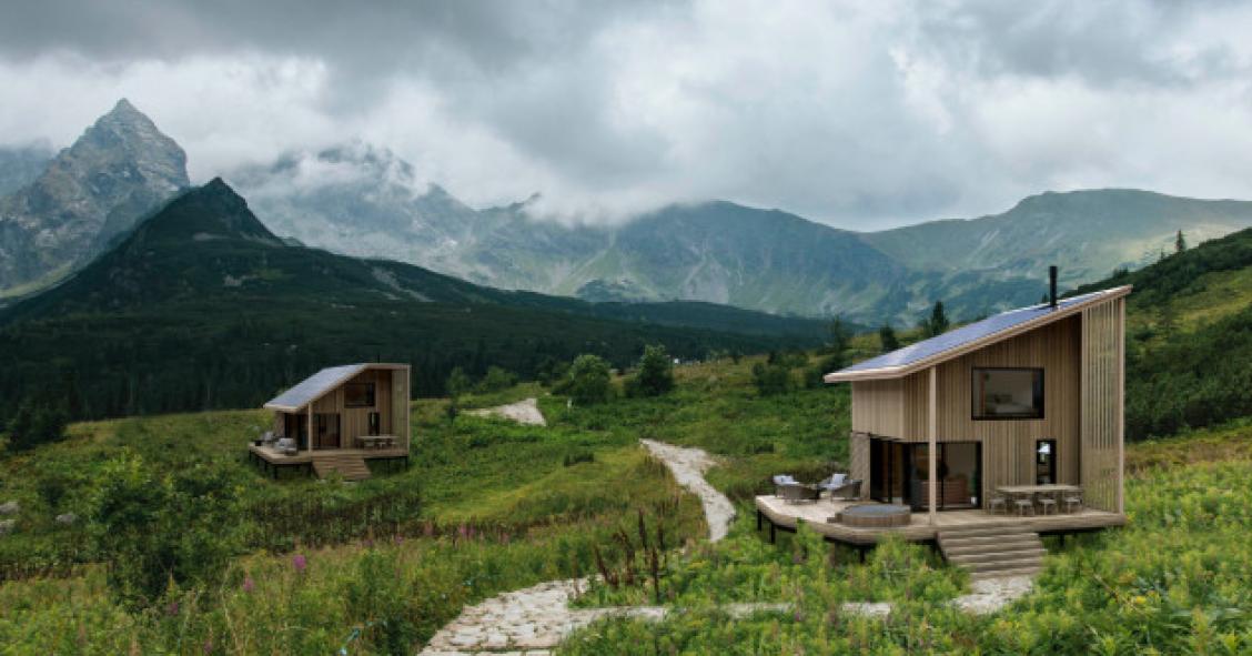 Case prefabbricate autosufficienti adatte anche ai luoghi più remoti