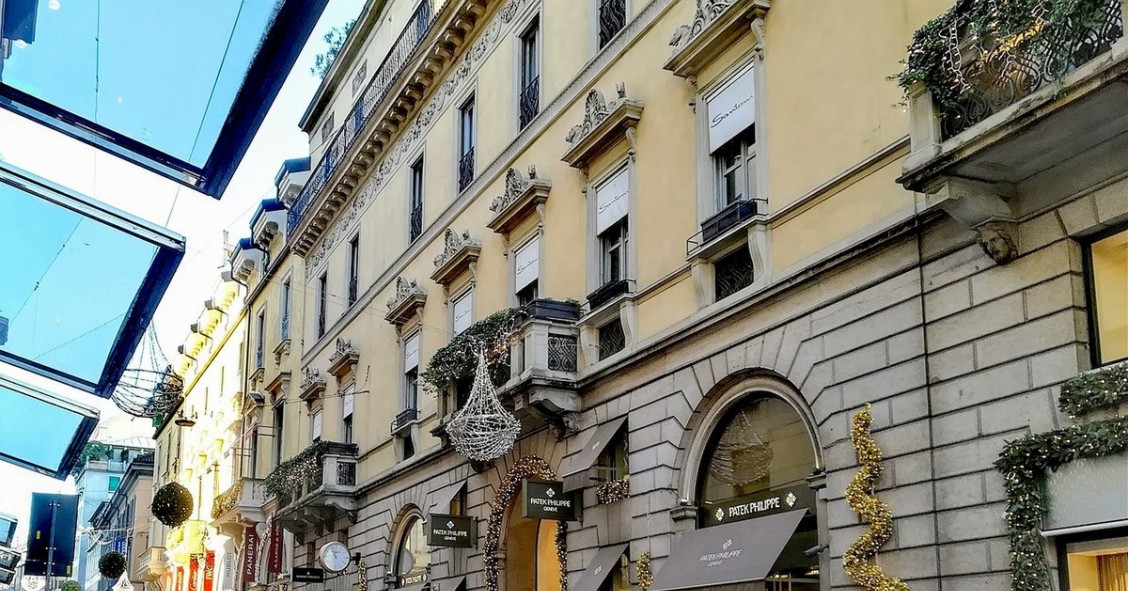 Via Montenapoleone a Milano