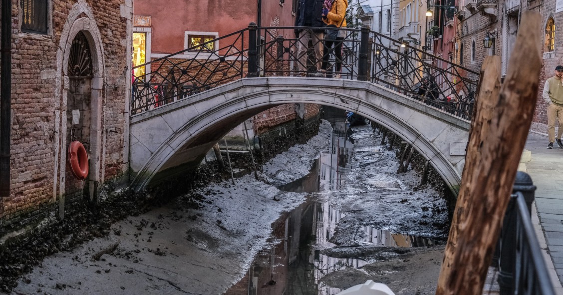 Venezia senza acqua