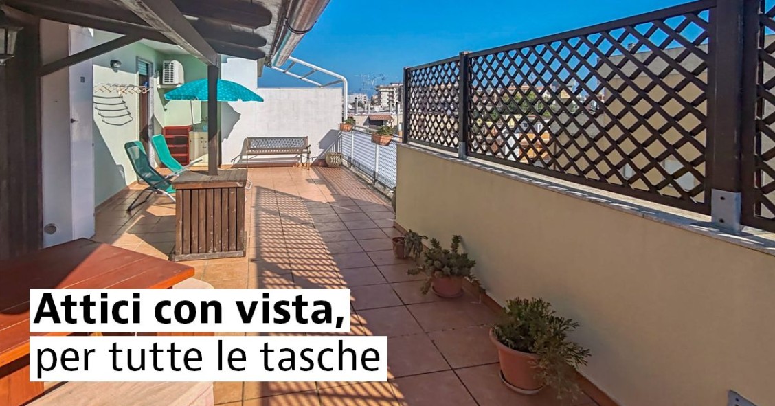Attici economici in vendita