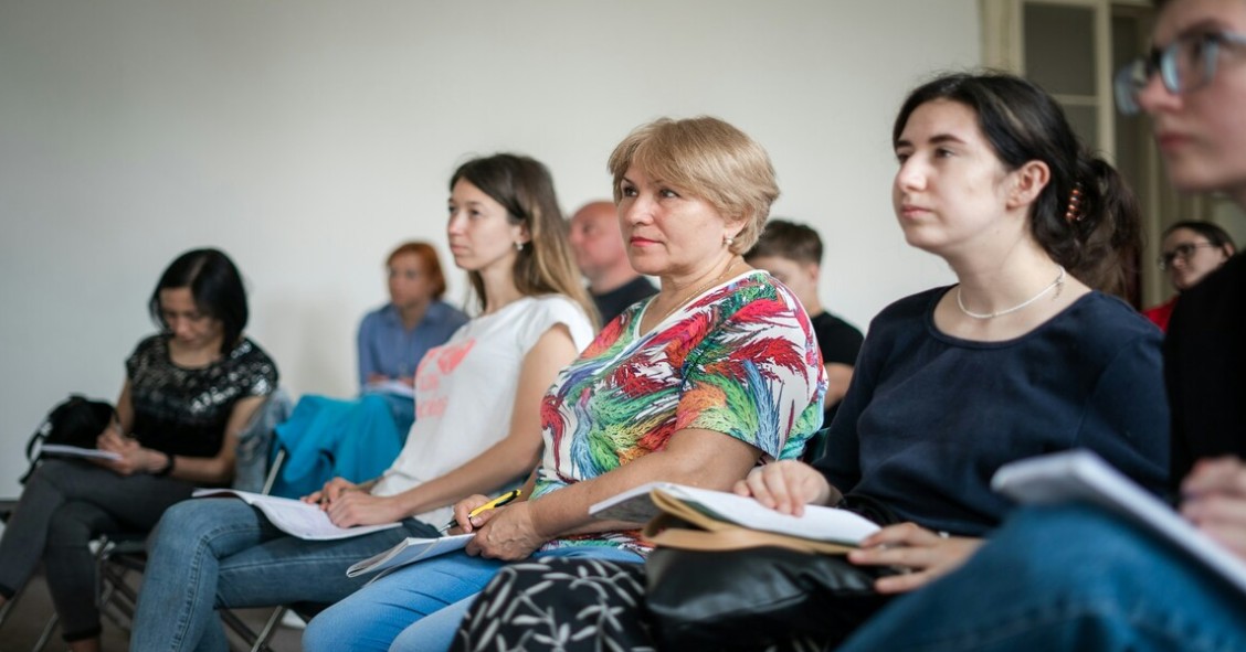 Donne durante un corso di formazione 