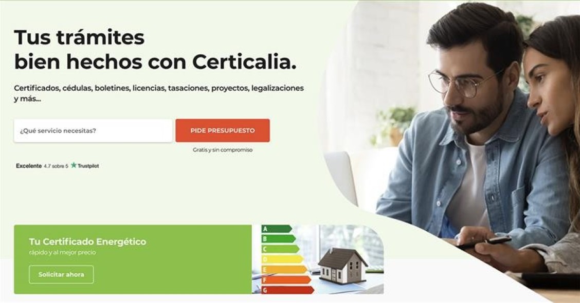 Homepage Certicalia