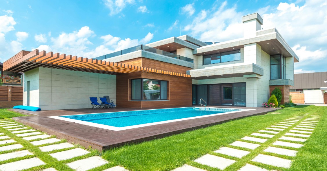 casa di lusso esterni