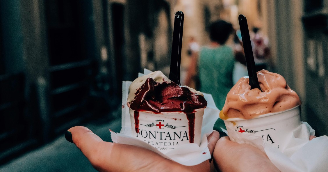 Best gelato Florence Italy