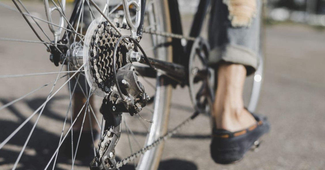 persona che pedala