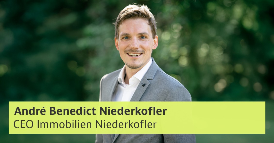 Benedict Niederkofler, CEO della Immobilien Niederkofler