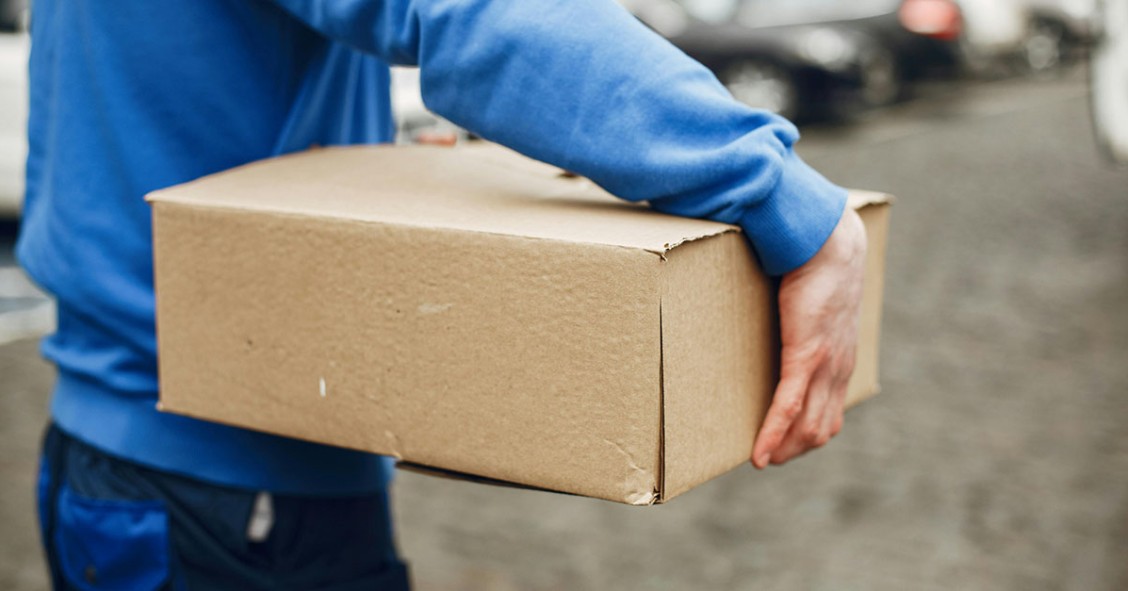 Consegna di un pacco