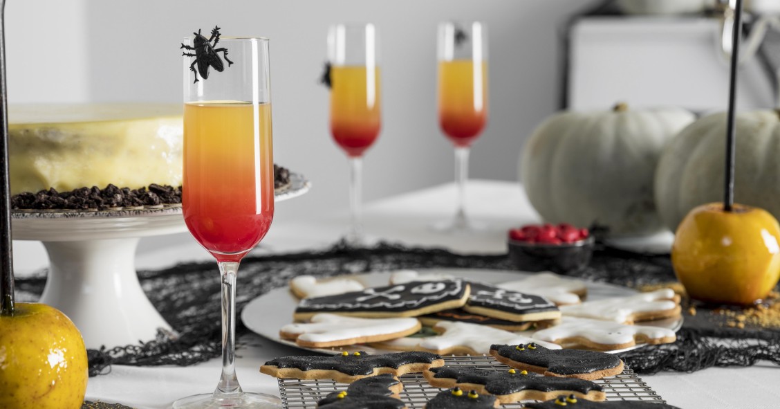 come decorare la tavola di Halloween