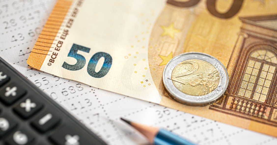 calcolatrice e soldi