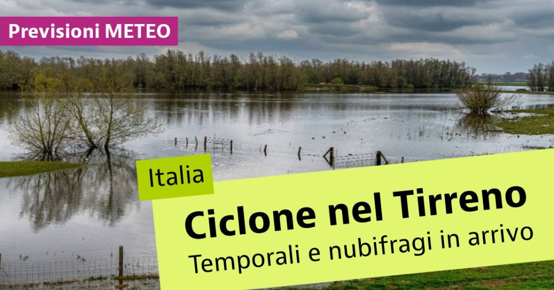 ciclone in italia