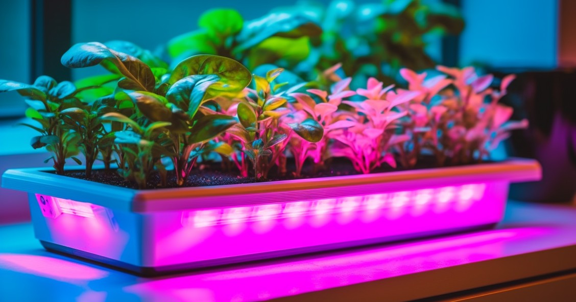 luce artificiale piante