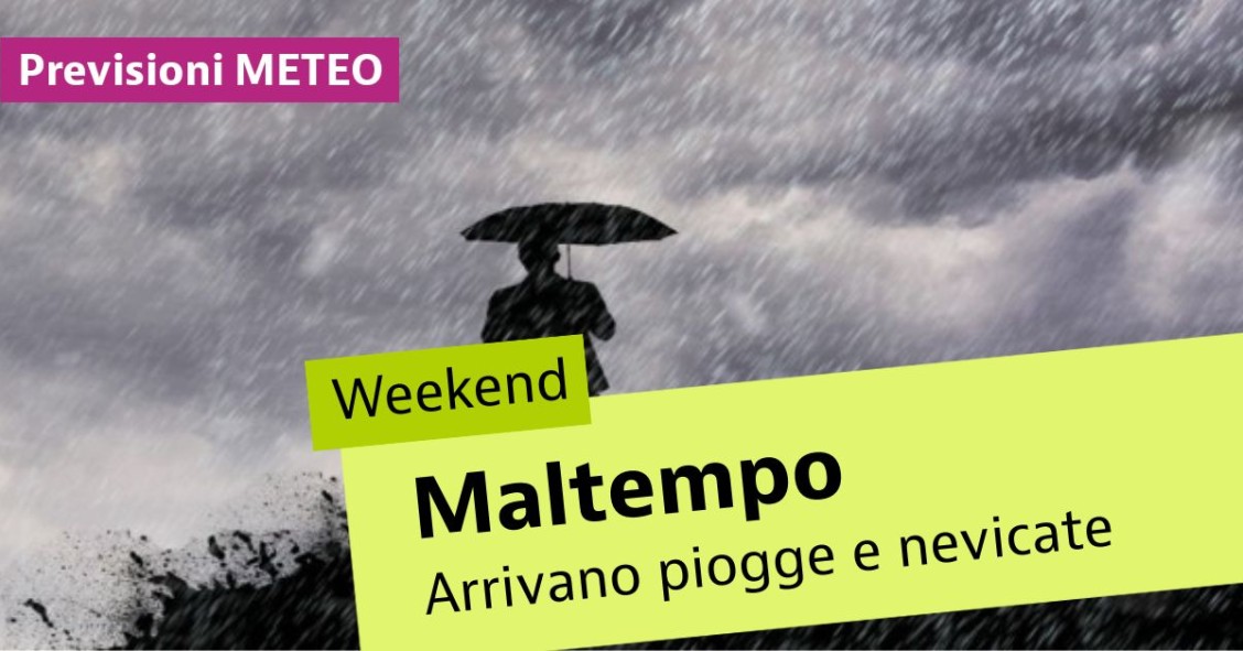 maltempo weekend