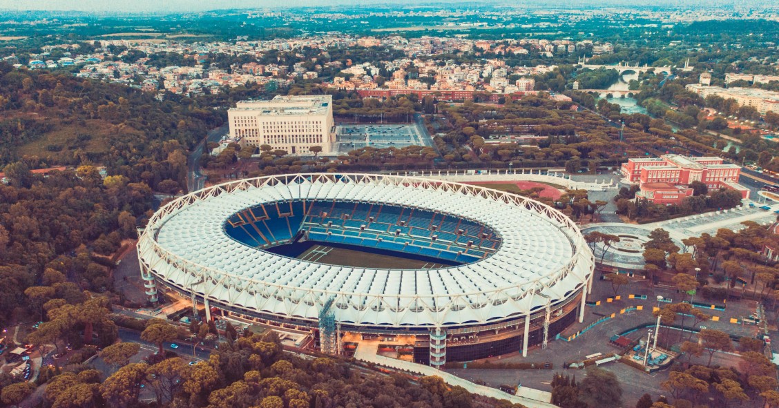 cosa vedere vicino allo stadio olimpico di roma a piedi