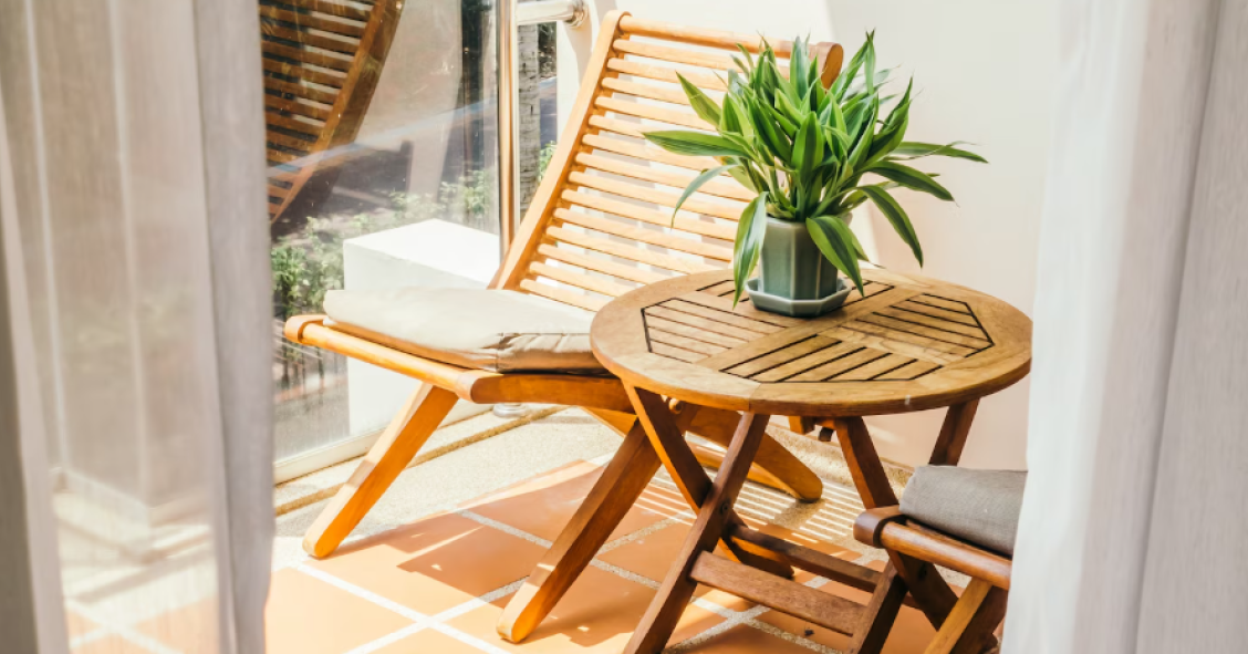 come arredare un terrazzo di 15 mq