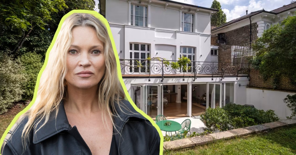 La antigua casa de Kate Moss en Londres