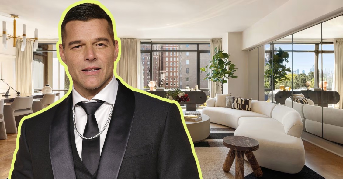 El lujoso apartamento de Ricky Martin en Nueva York