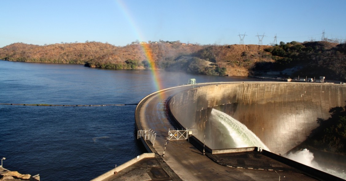 Diga di Kariba Zambia Zimbabwe