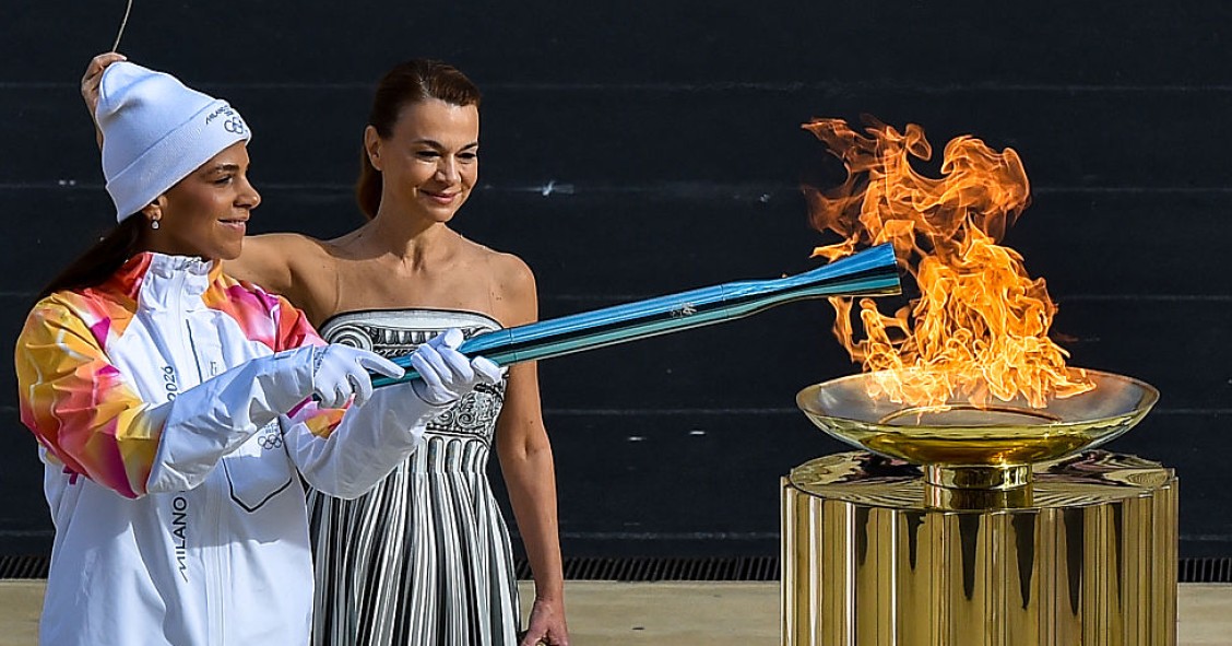 chi porta la fiamma olimpica