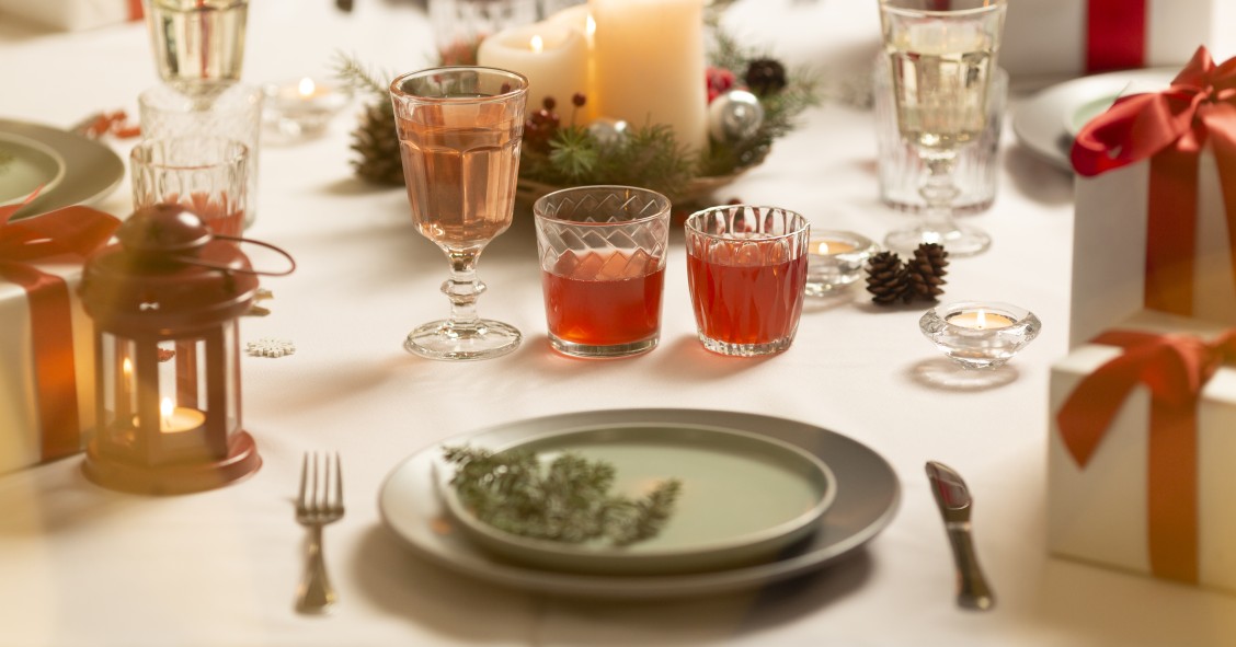 come apparecchiare la tavola per Capodanno