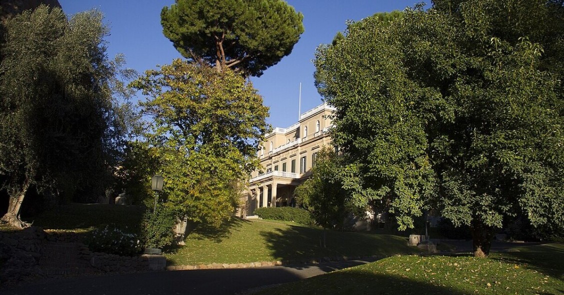 Il psrco di Villa Wolkonsky a Roma