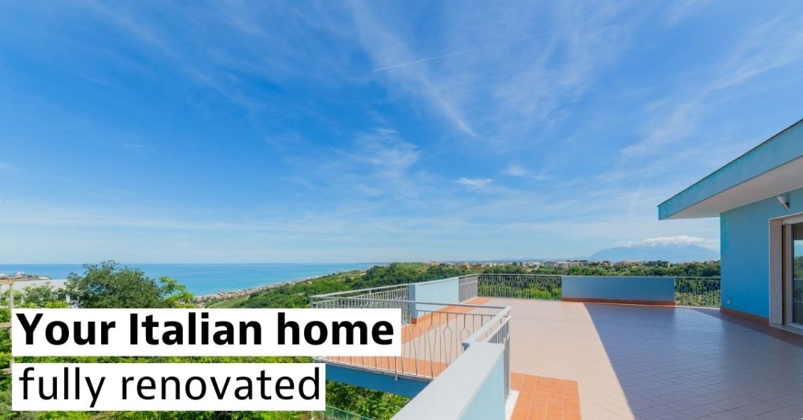 Renovated homes for sale in Italy