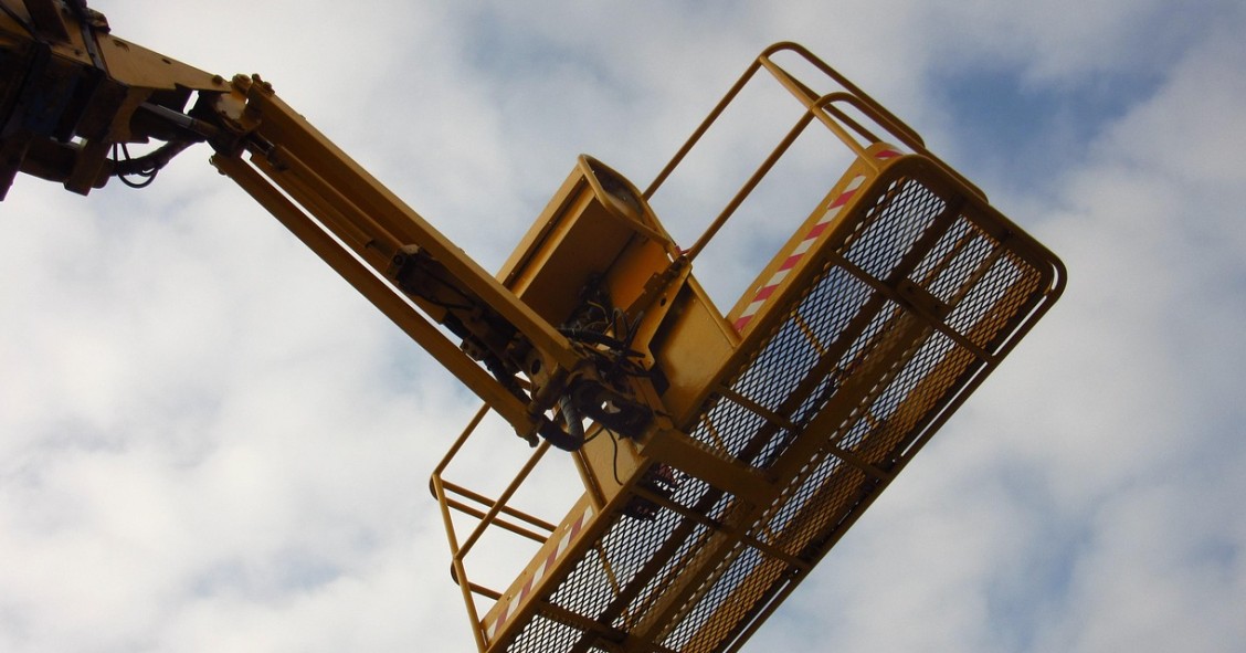 Piattaforma elevatrice per traslochi