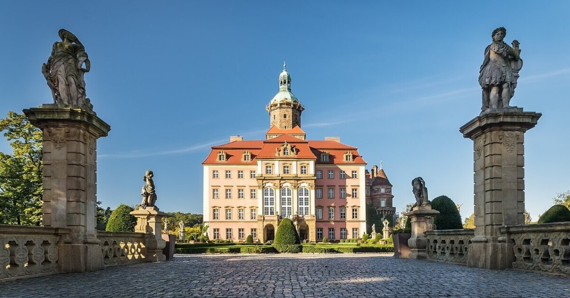 Entrata principale del Castello di Książ