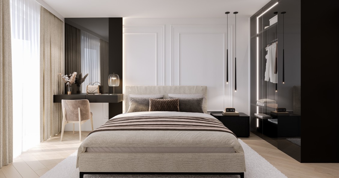 camere da letto lusso moderne