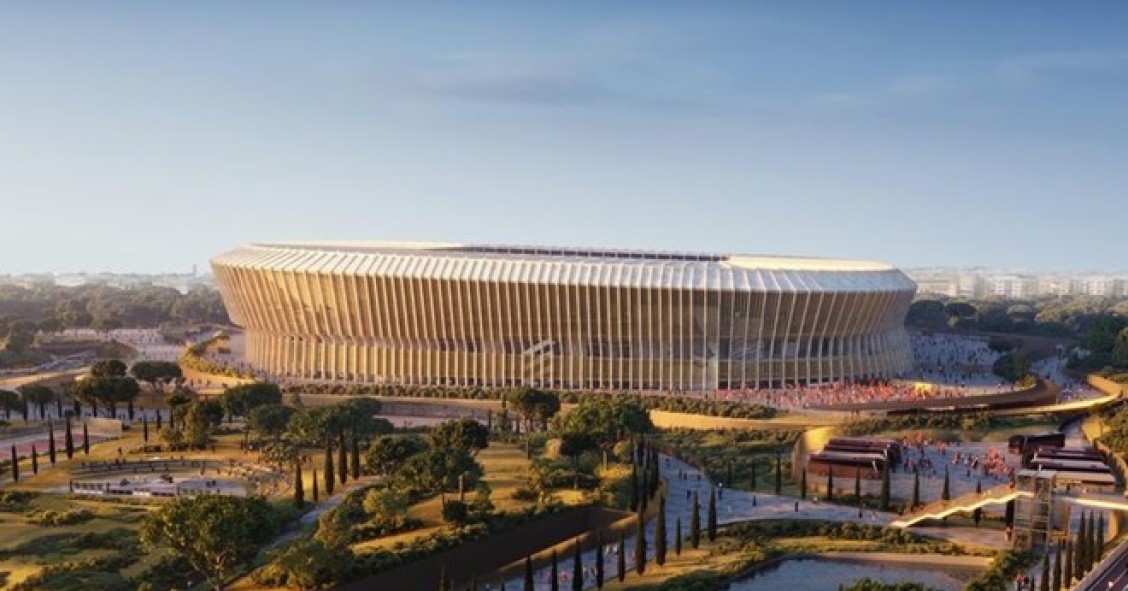 Nuovo stadio della Roma Pietralata