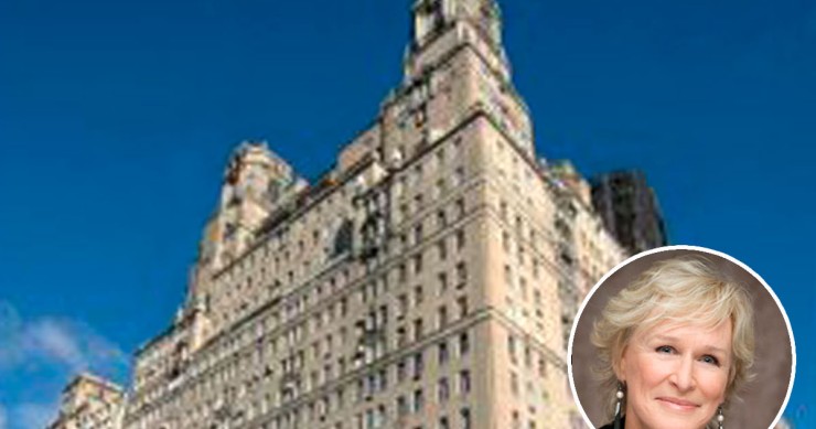 Glenn close vende il suo appartamento di Manhattan con vista su Central Park (foto)