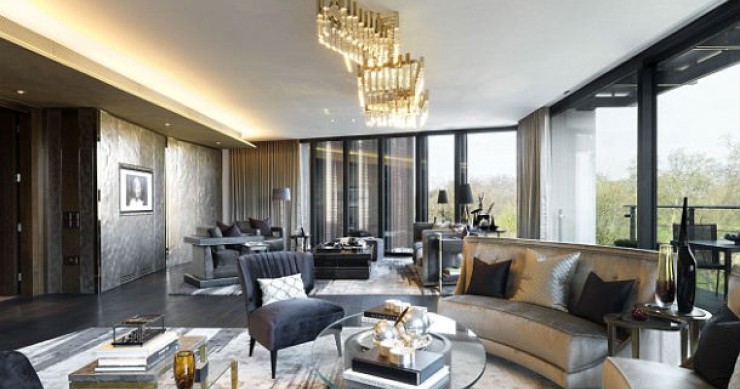 Londra, parco auto e 2 piani di vista mozzafiato: l'attico da 170 mln (galleria)