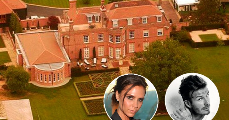 I Beckham vendono casa in Gran Bretagna per 14 mln di euro (foto)