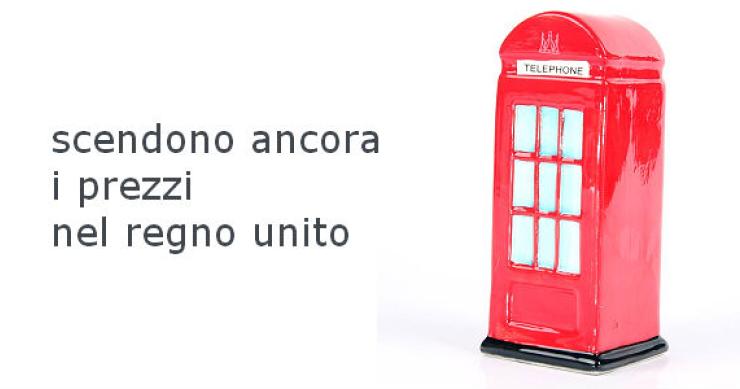 Case nel regno unito, i prezzi sono scesi del 2,4% in un anno