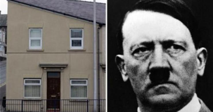 La casa che somiglia a hitler (foto)