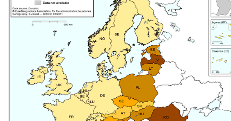 Immagine del giorno: lo stato delle case in Italia è tra i peggiori in europa