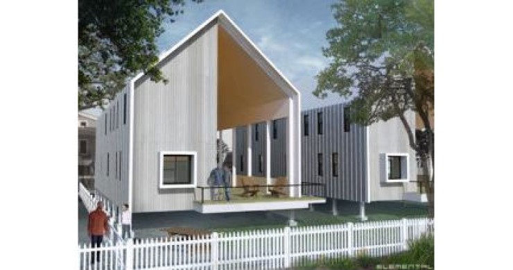 Case in legno, sette architetti per brad pitt