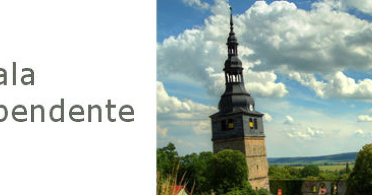 la torre pendente di bad frankenhausen In germania si regala una torre medievale pendente (galleria)