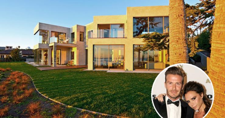 Case dei vip: villa a Malibú per David e Victoria Beckham