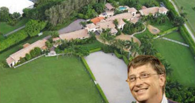 Case dei vip: bill gates trasloca per l'inverno per 600mila dollari al mese (galleria)