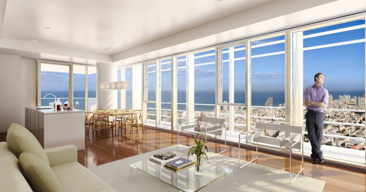 Case degli architetti: richard meier a 150 metri sul mare di tel aviv (video)