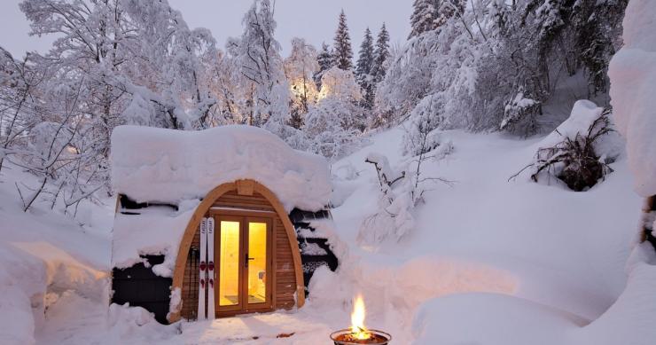 Hotel speciali: un rifugio ecologico per dormire tra le nevi