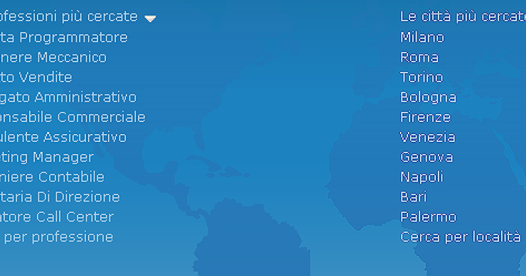 Immagine del giorno: i lavori più ricercati in Italia