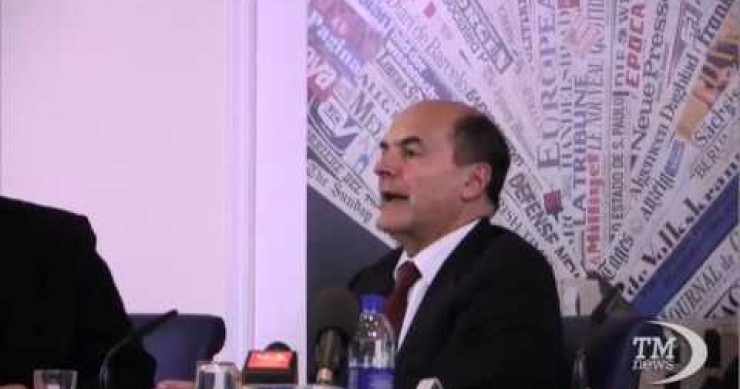Bersani: ci vuole una patrimoniale per alleggerire l'imu (video)