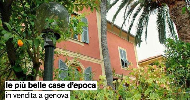 Le più belle case d'epoca in vendita a Genova e provincia